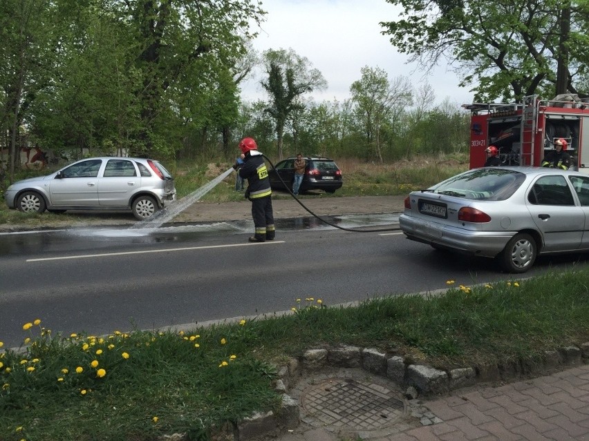 Wypadek na ulicy Opolskiej