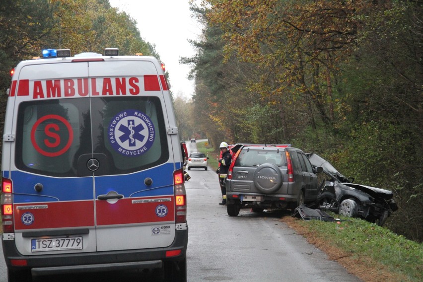 Wypadek pomiędzy Rakowem a Chańczą. Trzy osoby zginęły