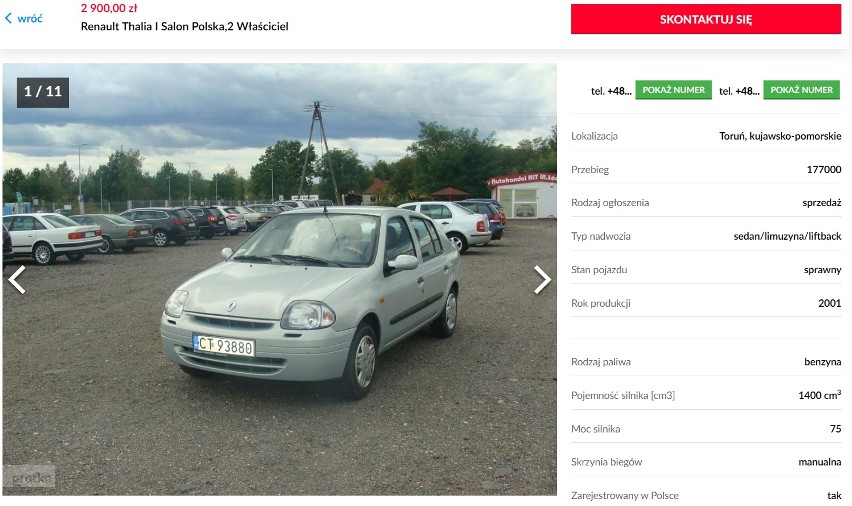 Czy do 5 tysięcy złotych można w Toruniu kupić auto?...