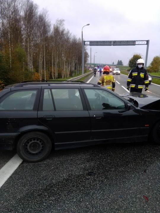 Głogoczów. Kolizja na zakopiance. Pogoda każe uważać