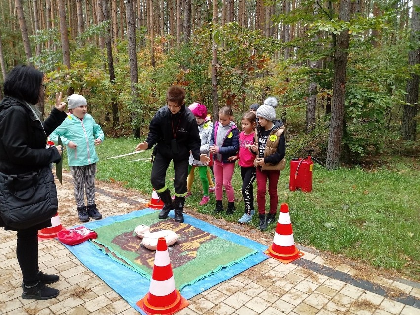 Stalowa Wola. Na Grzybku w lesie dzieci miały turniej ekologiczny i sportowy