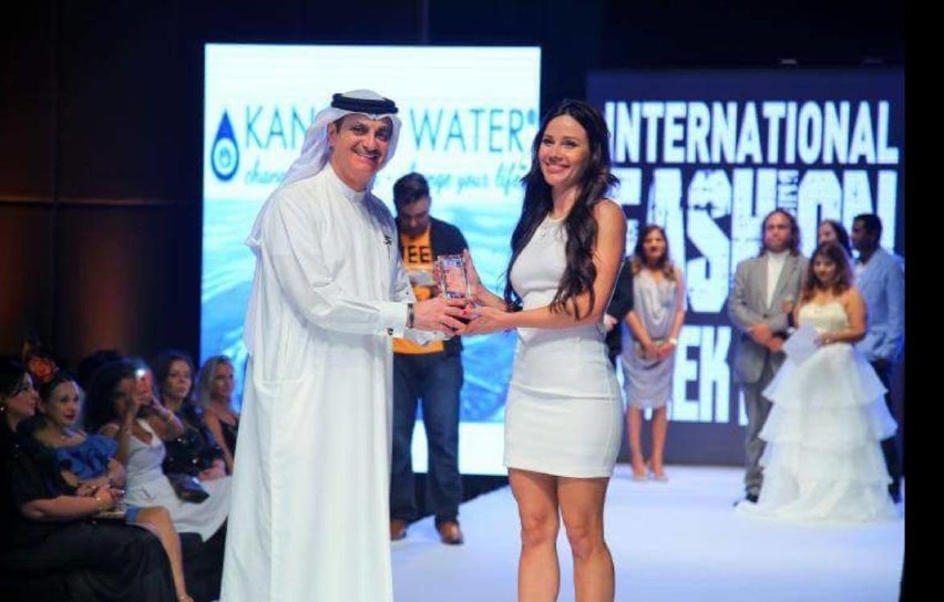 Diana Walkiewicz, właścicielka marki DeVu z Radomia nagrodzona na prestiżowych pokazach mody w Dubaju