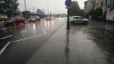 Kraków. Wielkie oberwanie chmury. Deszcz, grad i porywisty wiatr [ZDJĘCIA]
