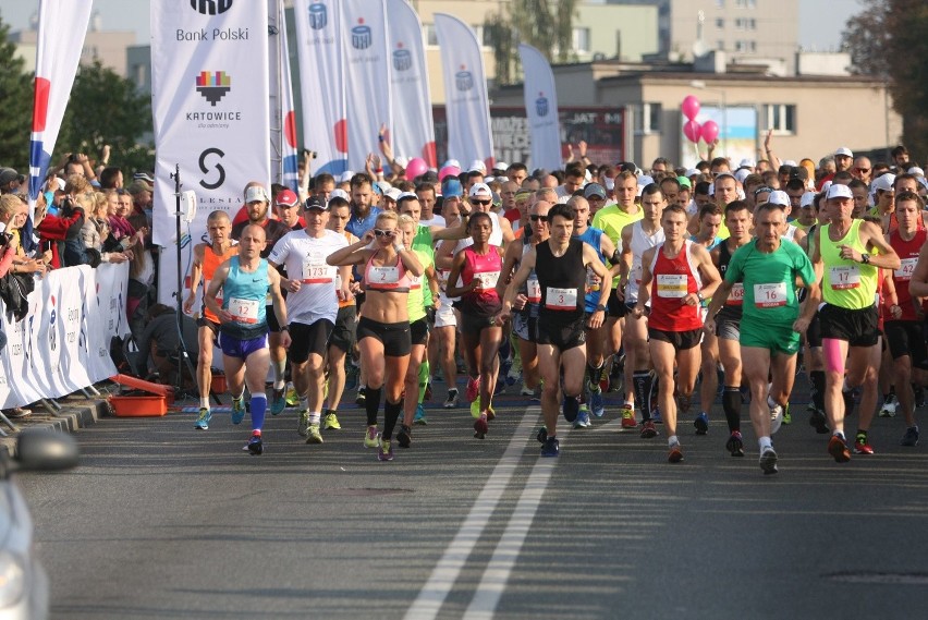 8. edycja PKO Silesia Marathon wystartował spod Silesii City...