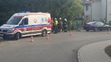 Wypadek w Jaksmanicach k. Przemyśla. 12-latek na rowerze potrącony przez ciągnik rolniczy z przyczepą [ZDJĘCIA]