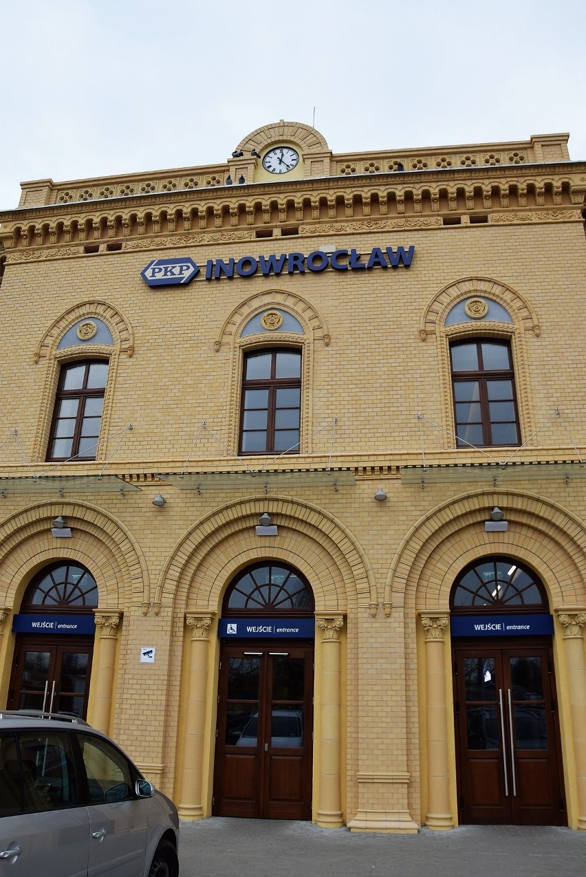 Trwający kilka lat remont dworca PKP w Inowrocławiu został...
