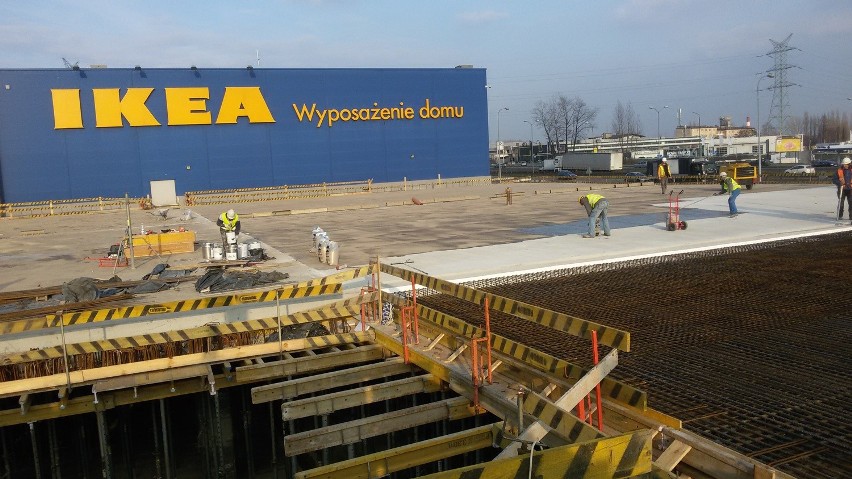 Przebudowa parkingu przy IKEA Katowice