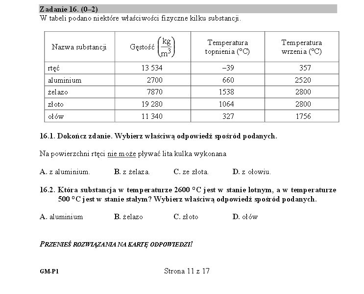 Egzamin gimnazjalny 2015 - przyroda - arkusz CKE -...