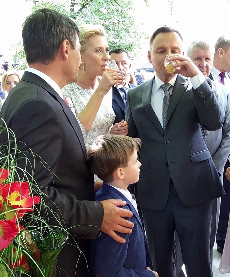 W Warszawie odbył się finał Agroligi. Prezydencka para skosztowała smakołyków z regionu radomskiego.  
