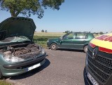 Wypadek w Głuchowie. Pijany kierowca z Łodzi miał prawie 3 promile. Dwie osoby w szpitalu