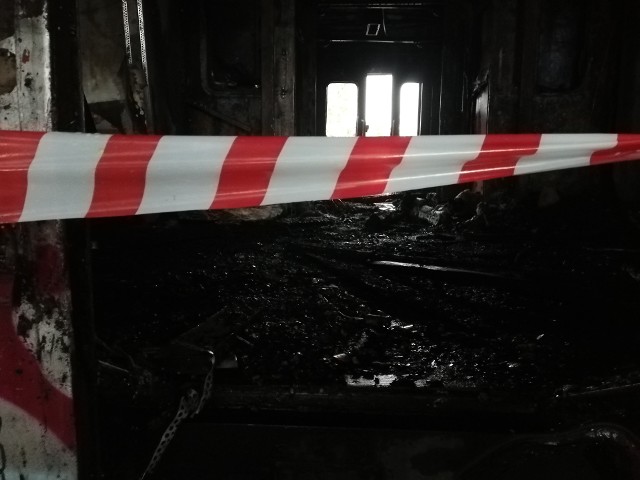 Dawny bar na Dworcu Świebodzkim spłonął w nocy z soboty na niedzielę