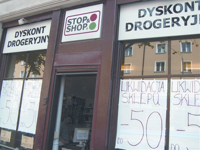 Drogeria do likwidacji. Trwa wyprzedaż