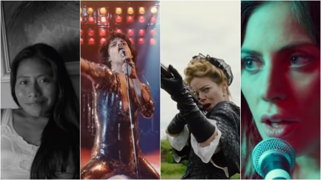 OSCARY 2019. Kadry z filmów: Roma, Bohemian Rhapsody, Faworyta i Narodziny gwiazdy
