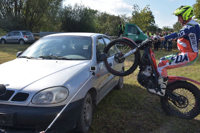 Przemysław Kaczmarczyk, mistrz polski w trialu motocyklowym...