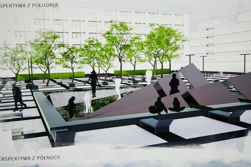 Odrzucone przez jurorów projekty fontanny na placu Nowy Targ