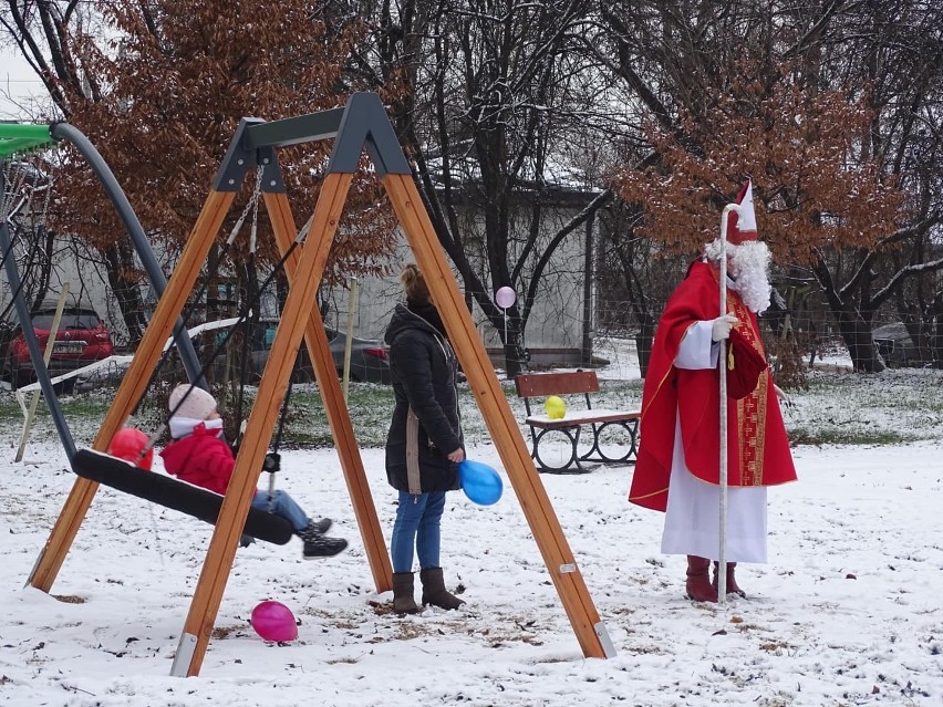 W Łuczanowicach otwarto nowy plac zabaw.