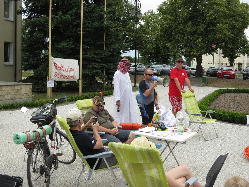 Arabski szejk w Suchym Lesie! Bronił jeziora Strzeszyńskiego... [ZDJĘCIA]