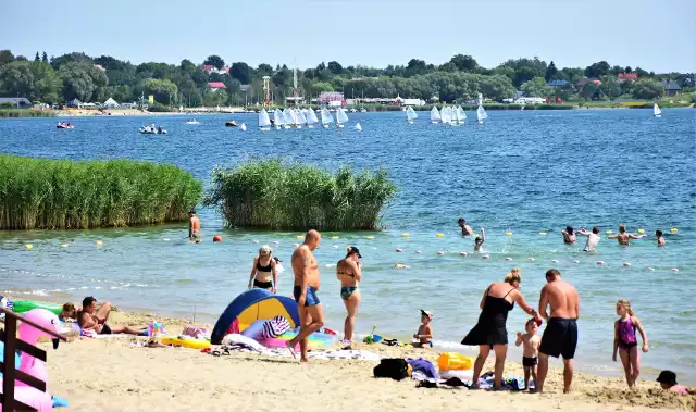 Tak wypoczywaliście w piątek 29 lipca nad Jeziorem Tarnobrzeskim.