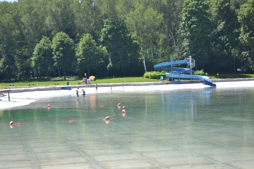 Upały 2014 na Śląsku. Mieszkańcy szukają ochłody na kąpieliskach [ZDJĘCIA]