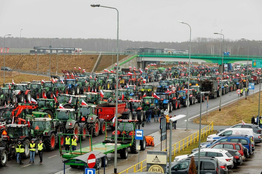 Protesty rolników trwają od 24 stycznia.