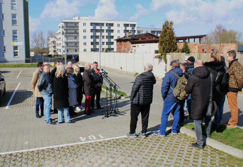Konferencja Koalicji Obywatelskiej przy ulicy Żytniej w...