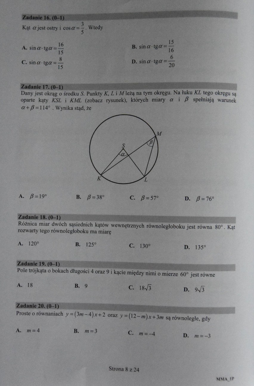 Matura poprawkowa 2018 MATEMATYKA. Arkusz i odpowiedzi w serwisie EDUKACJA. Mamy arkusze! Mamy wszystkie odpowiedzi