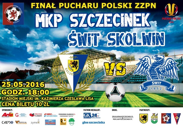 Plakat meczowy