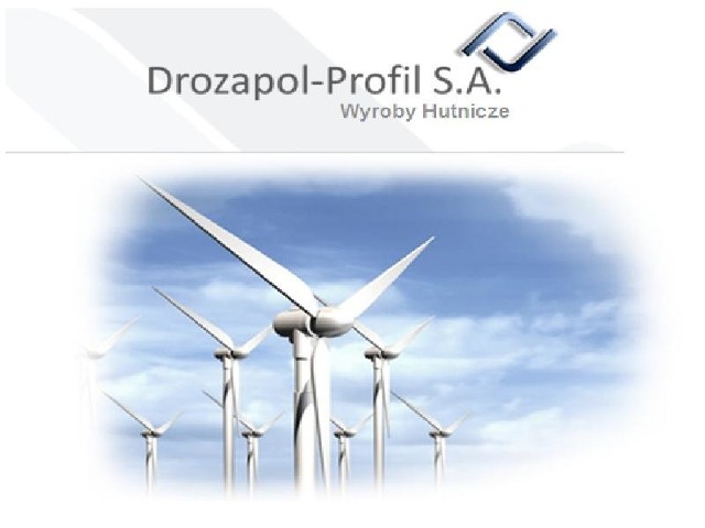 Drozapol, dystrybutor stali wchodzi na nowy rynek energii wiatrowej
