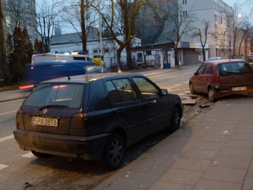 Zderzenie czterech aut na Łąkowej [ZDJĘCIA]