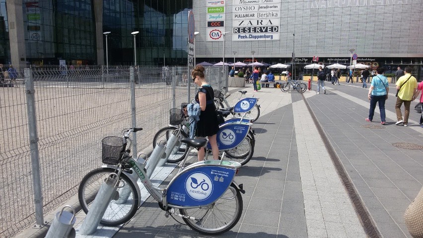 Wypożyczalnie rowerów Nextbike w Katowicach