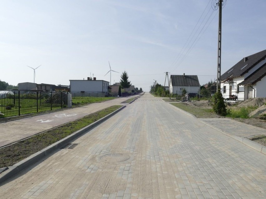 Ulica Runowska w Wituni w gminie Więcbork została...