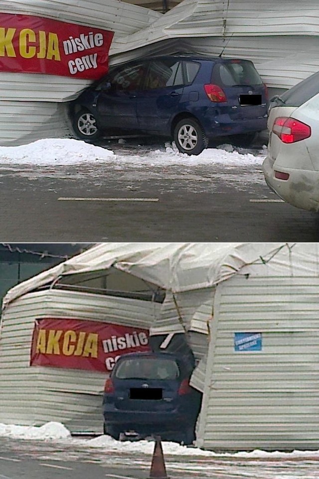 We wtorek przed południem policjanci dostali zgłoszenie o kolizji przed słupskim marketem przy ul. Szczecińskiej.