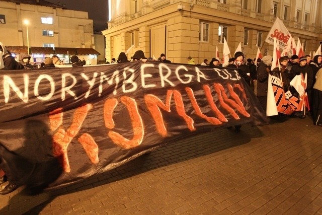 Marsz niepodległości w Rzeszowie...