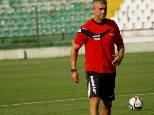 Thomas von Heesen poprowadził swój pierwszy trening Lechii Gdańsk.