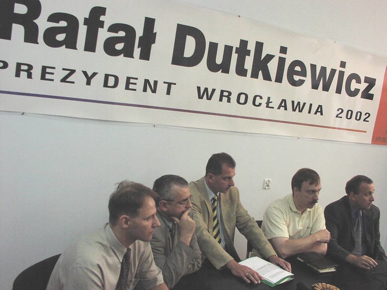Tak Rafał Dutkiewicz wygrywał wybory w 2002 roku we Wrocławiu [ZDJĘCIA]