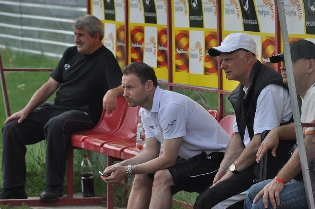 Tomasz Frankowski trening Jagiellonii oglądał z ławki rezerwowych