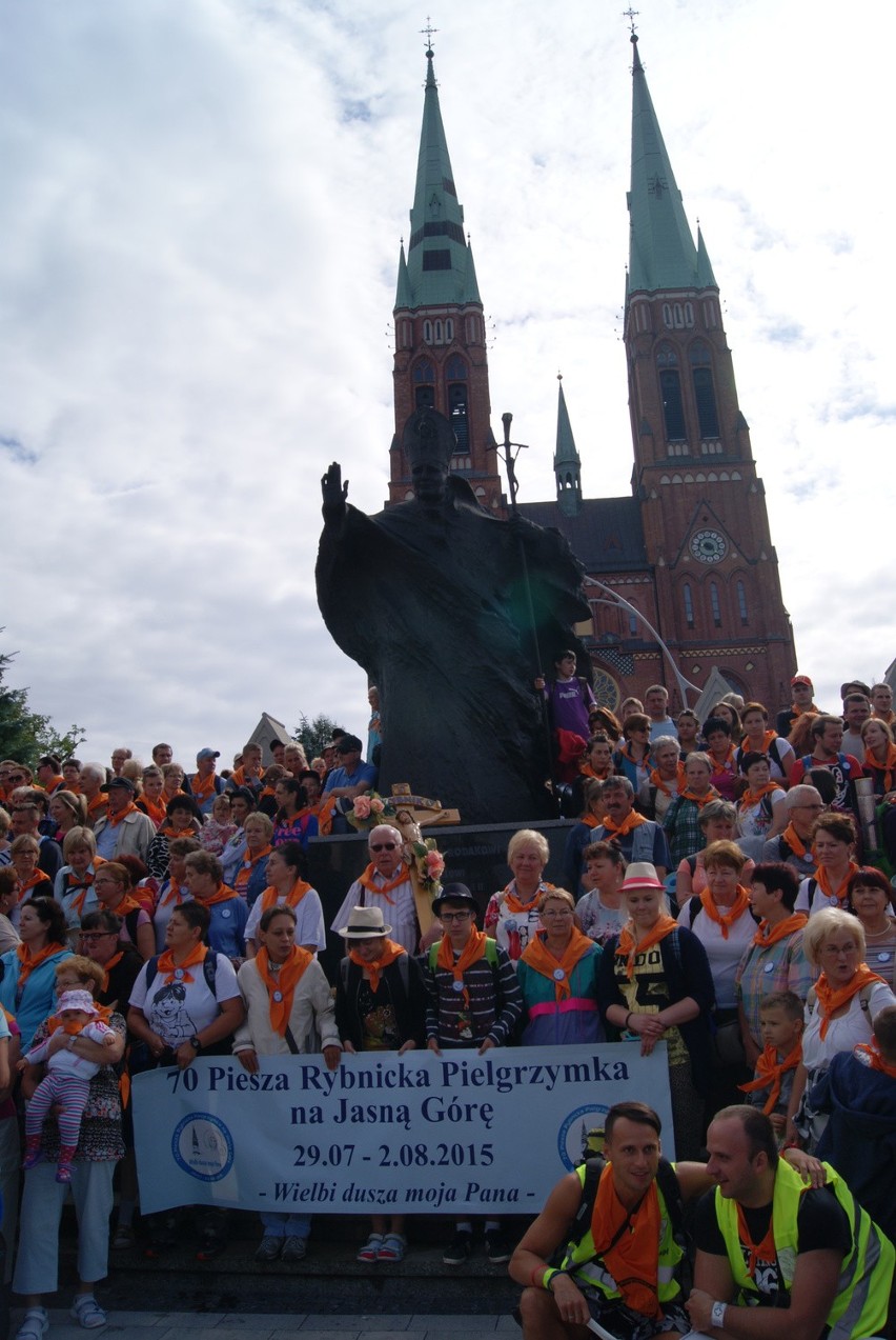 70 Rybnicka Piesza Pielgrzymka do Częstochowy już w drodze