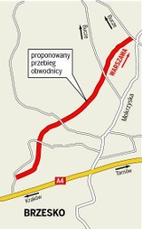 Brzesko za dwa lata będzie mieć północny zjazd z autostrady [MAPA]