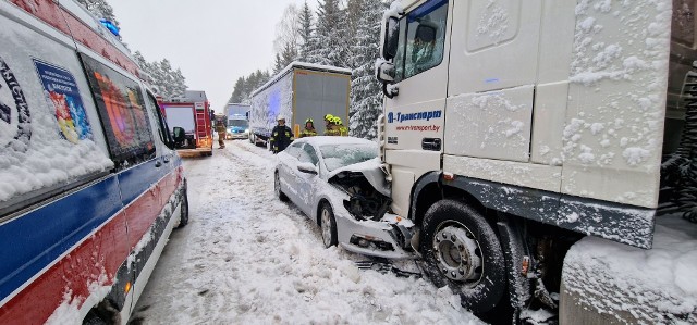 Wypadek w gminie Gródek