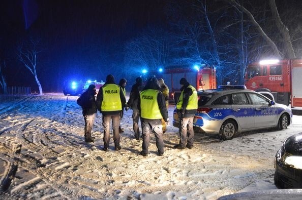 Nocna akcja poszukiwawcza w Wołczynie.