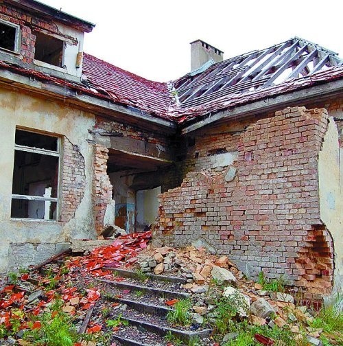 Ruiny Kłomina &#8211; to wszystko co pozostało z kilkutysięcznego miasteczka.