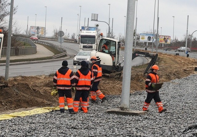 Budowa Szczecińskiego Szybkiego Tramwaju przebiega na razie zgodnie z harmonogramem.
