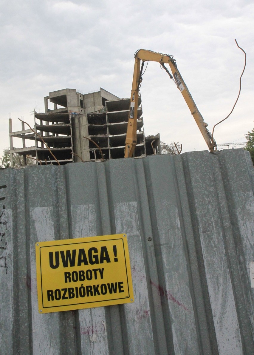 Za miesiąc szkieletor zniknie z krajobrazu Wrocławia
