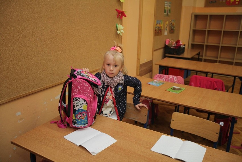 Małgosia Bełc rozpoczęła naukę w pierwszej klasie