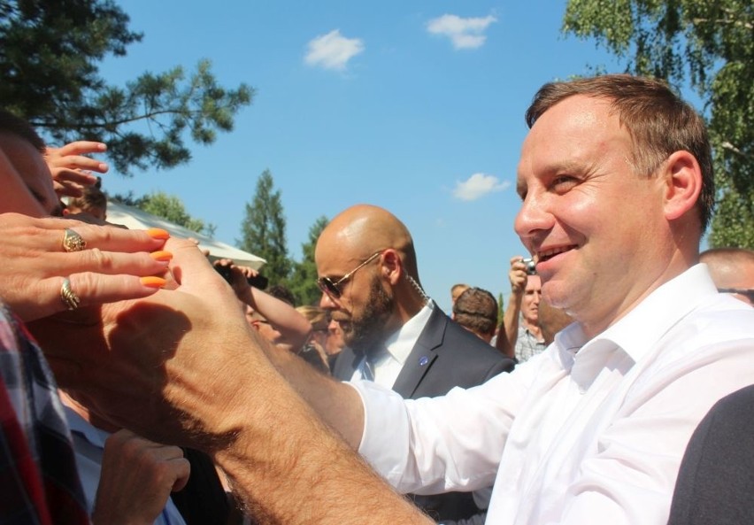 Andrzej Duda w Janowie Lubelskim