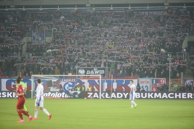 Gornik zabrze podbeskidzie bielsko biala stadion gornika zabrze ul roosvelta fot. maciej gapinski / polska press