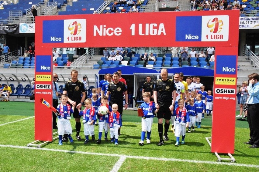 Podbeskidzie - MKS Kluczbork 3:1. Symboliczna zmiana warty w Bielsku-Białej