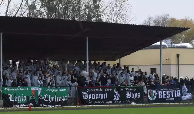 Legia Chełmża może liczyć na wsparcie swoich kibiców, nie tylko tych miejscowych, ale także tych zza granicy