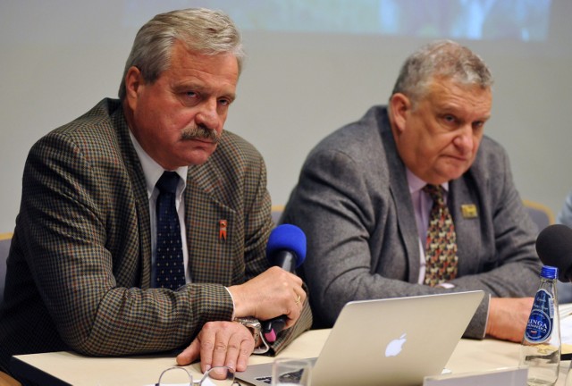 Marek Trela, odwołany prezes stadniny w Janowie Podlaskim i Jerzy Białobok, zwolniony dyrektor stadniny w Michałowie