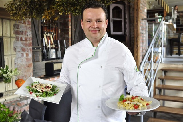 Andrzej Snopek kuchmistrz restauracji Teatralna zapewnia, że włoska kuchnia jest najlepsza na letnie dni.